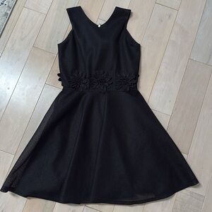 David Charles girls size 13 years mesh formal dress